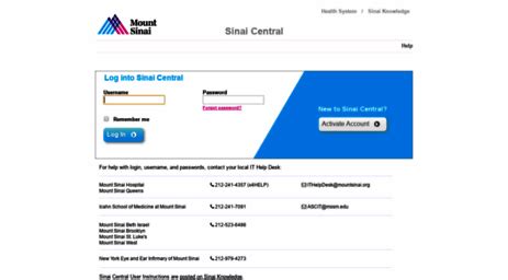 sinai central mssm